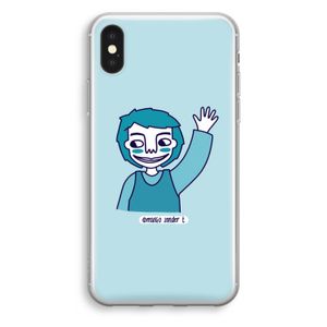 Zwaai: iPhone XS Transparant Hoesje