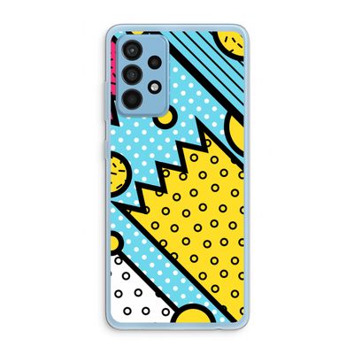 Pop Art #1: Samsung Galaxy A52 Transparant Hoesje