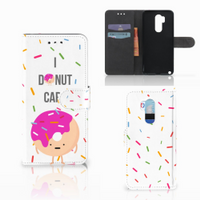 LG G7 Thinq Book Cover Donut Roze - thumbnail