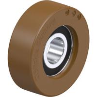 Blickle FPU 60x20/17-12K Geleidingsrol Wieldiameter: 60 mm Draagvermogen (max.): 80 kg 1 stuk(s)