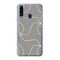Magic pattern: Samsung Galaxy A20s Transparant Hoesje