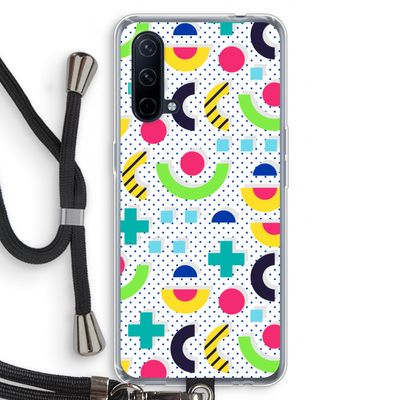 8-bit N°1: OnePlus Nord CE 5G Transparant Hoesje met koord