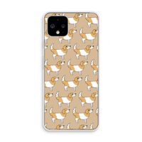 Doggy: Pixel 4 Transparant Hoesje