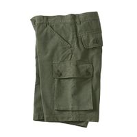 Cargoshorts van bio-katoen, kaki 30 - thumbnail