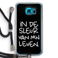 De Sleur: Samsung Galaxy S6 Transparant Hoesje met koord