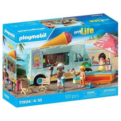 Playmobil 71904 IJswagen & 3 figuren, strandvakantie
