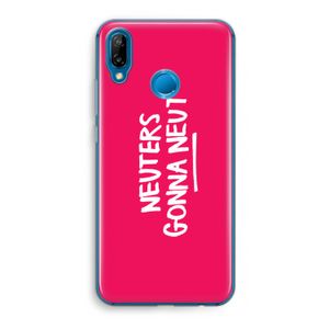 Neuters (roze): Huawei P20 Lite Transparant Hoesje