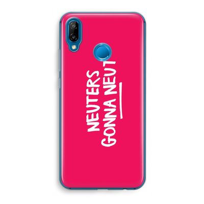 Neuters (roze): Huawei P20 Lite Transparant Hoesje