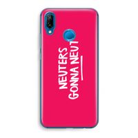Neuters (roze): Huawei P20 Lite Transparant Hoesje