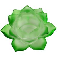 Sfeerlicht Lotus Glas Groen - thumbnail