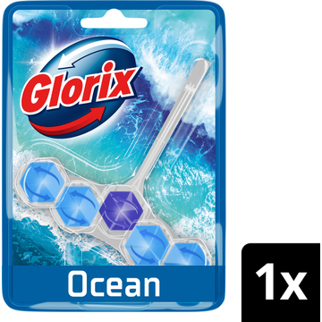 Glorix Power Clean Toiletblok Ocean 1 stuk bij Jumbo