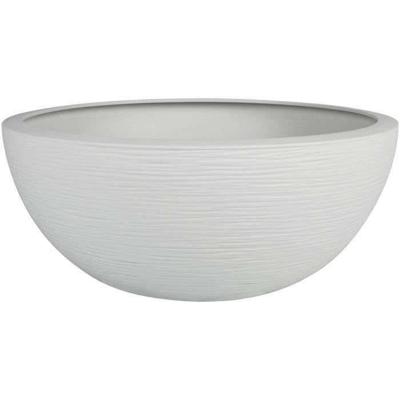 EDA PLASTIQUE - Graphit'Up wastafelpot Ø 40 - 14,9L - Wit gekalkt