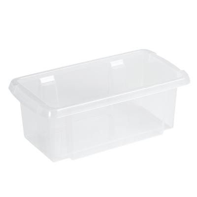 Sunware Opslagbox Nesta - kunststof - 7L - transparant - 38 x 21 x 14 cm