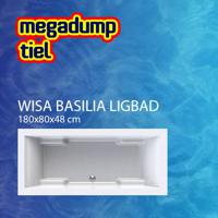 Wavedesign Ligbad Basilia Wit - Basilia 180x80x48 cm Wit