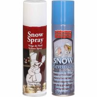 Sneeuwspray Set 1x Spuitsneeuw Bus 150 Ml En 1x Reinigingsspray 125 Ml - Decoratiesneeuw - thumbnail