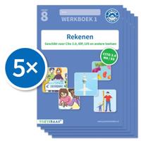 Rekenen werkboek 1 (Set van 5) (Paperback)