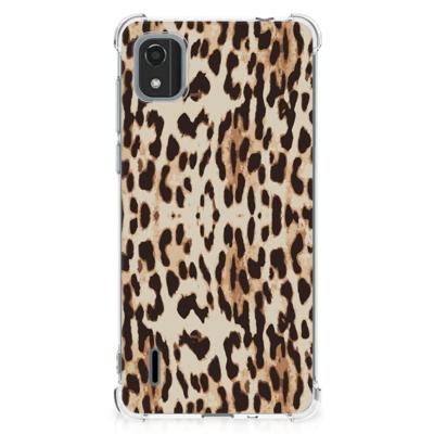 Nokia C2 2nd Edition Case Anti-shock Leopard Nokia C2 2nd Edition Case Anti-shock Leopard