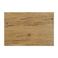 12x stuks placemats in donkerbruin woodlook print 45 x 30 cm