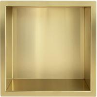 Wiesbaden Demis Inbouwnis Geborsteld Messing - 30x30x7cm