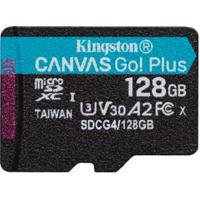 Kingston Technology 128GB microSDXC Canvas Go! Plus Gen4 200R A2 U3 enkel pakket zonder adapter Kingston Technology 128GB microSDXC Canvas Go! Plus Gen4 200R A2 U3 enkel pakket zonder adapter
