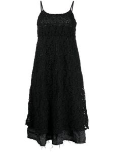 Comme Des Garçons Comme Des Garçons robe sans manches à design superposé - Noir