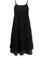 Comme Des Garçons Comme Des Garçons robe sans manches à design superposé - Noir