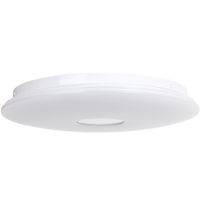 LED Plafondlamp - Smart LED - Wifi LED - Slimme LED - Aigi Ikano - 18W - Aanpasbare Kleur - Afstandsbediening - Dimbaar - Rond - Mat Wit - Aluminium LED Plafondlamp - Smart LED - Wifi LED - Slimme LED - Aigi Ikano - 18W - Aanpasbare Kleur - Afstandsbediening - Dimbaar - Rond - Mat Wit - Aluminium