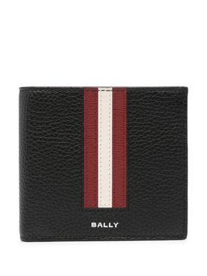 Bally Leren portemonnee - Zwart