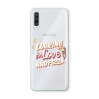 Pizza is the answer: Samsung Galaxy A70 Transparant Hoesje Pizza is the answer: Samsung Galaxy A70 Transparant Hoesje