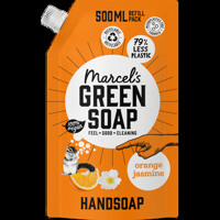 Marcel&apos;s Green Soap Orange Jasmine Handzeep Refill Pack 500 ml bij Jumbo