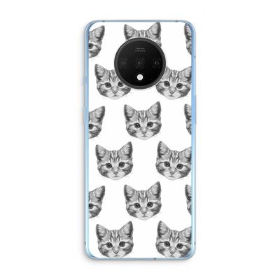 Kitten: OnePlus 7T Transparant Hoesje