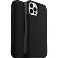 Otterbox Strada Booklet Apple iPhone 12, iPhone 12 Pro Zwart Flip Case, Stootbestendig