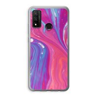 Paarse stroom: Huawei P Smart (2020) Transparant Hoesje