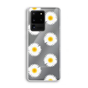 Margrietjes: Samsung Galaxy S20 Ultra Transparant Hoesje