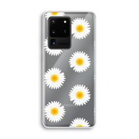 Margrietjes: Samsung Galaxy S20 Ultra Transparant Hoesje