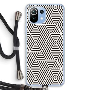 Magic pattern: Xiaomi Mi 11 Lite Transparant Hoesje met koord