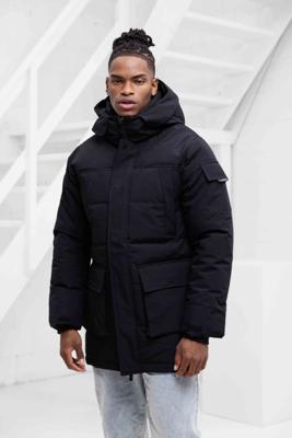 Black Bananas Commander V2 Parka Winterjas Heren Zwart - Maat XS - Kleur: Zwart | Soccerfanshop