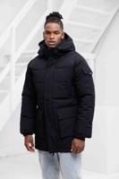Black Bananas Commander V2 Parka Winterjas Heren Zwart - Maat XS - Kleur: Zwart | Soccerfanshop