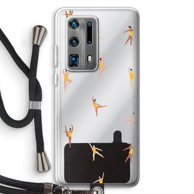 Dans #2: Huawei P40 Pro Plus Transparant Hoesje met koord