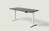 Desktronic HomePro bureau Wit / Zwart / 180x80 cm
