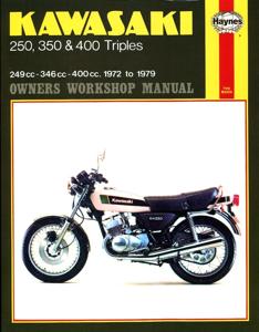 Kawasaki 250, 350 & 400 Triples (72 - 79) 0134