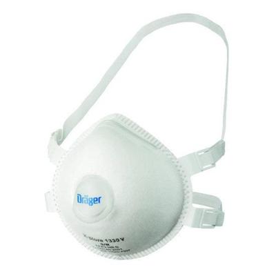 Dräger stofmaskers - doos á 5 stuks - X-plore 1330 - FFP3+Ventiel