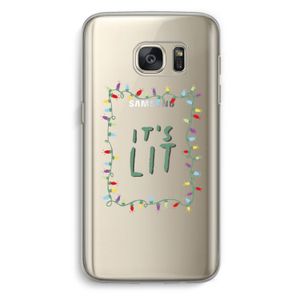 It's Lit: Samsung Galaxy S7 Transparant Hoesje