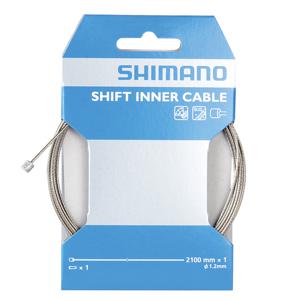 Shimano Versnelling binnenkabel ø1,2 x 2100mm (10 stuks)
