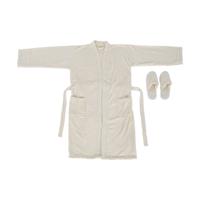 Kamerjas Home ESPRIT Crème Vrouw 400 g /m²