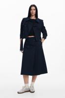 Afneembare trenchcoat - BLUE - L - thumbnail