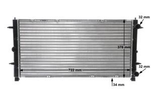 Radiateur MAHLE, u.a. für VW