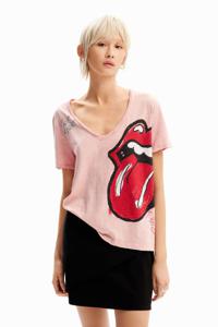 T-shirt stras The Rolling Stones - RED - XXL