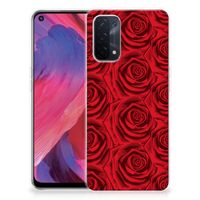 OPPO A93 5G TPU Case Red Roses - thumbnail