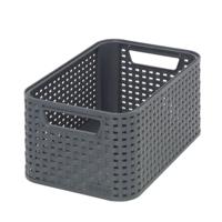 Curver style opbergmand 6l antraciet - thumbnail